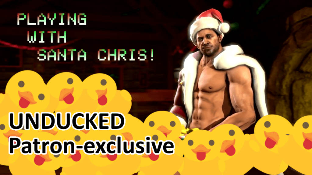 chris redfield dick in a box