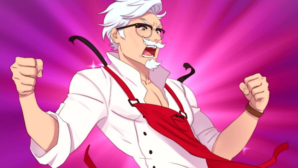 colonel sanders explosion clothes
