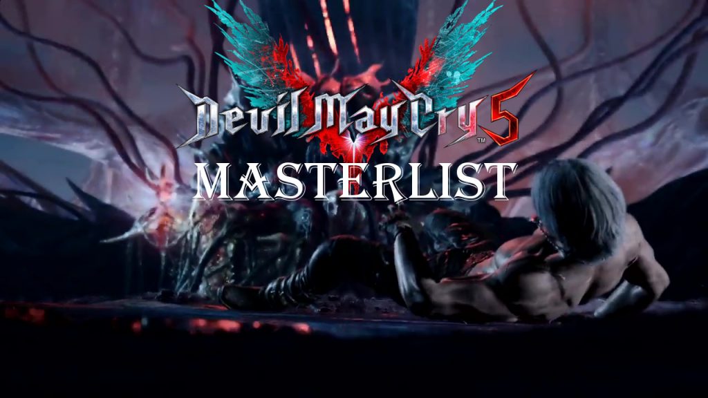 devil may cry 5 masterlist titelcard
